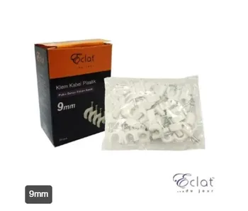 Aksesoris Listrik Eclat Klem 9mm