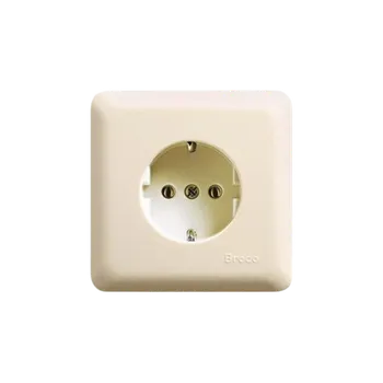 Aksesoris Listrik Broco Stop Kontak IB 5511 Cream