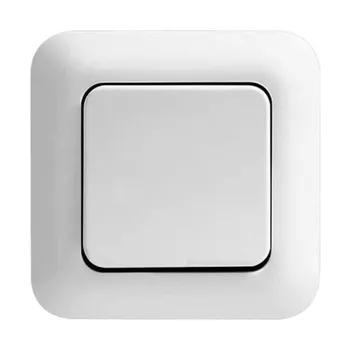 Aksesoris Listrik Broco Saklar Tunggal Gracio White 4161-55