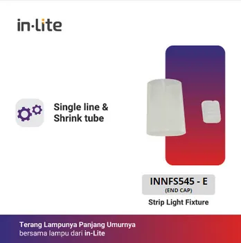 Aksesoris Listrik In-Lite End Cap / INNFS545 - E