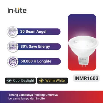 Lampu  Armatur In-Lite Spotlight / INMR1603 / 5 Watt