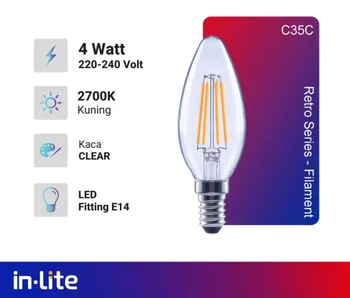 Lampu  Armatur In-Lite INFM-C35C / 4 Watt