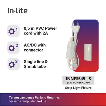 Aksesoris Listrik In-Lite Power Cord / INNFS545 - S
