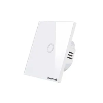 Outlet Listrik Evomab Touch Wallswitch 1 Tombol ESNP-SWS1