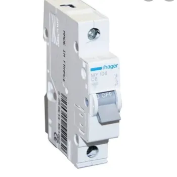 Aksesoris Listrik Hager MCB 1ph 10A/6Ka