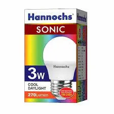 Lampu  Armatur Hannochs LED Sonic 3 Watt