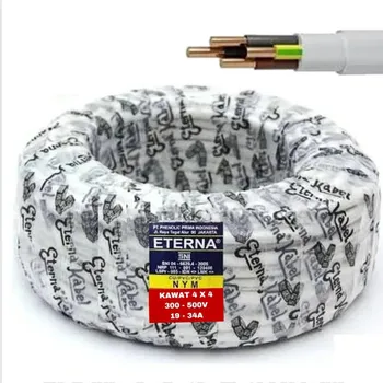 Kabel Listrik Eterna NYM 4 x 4mm @50mtr