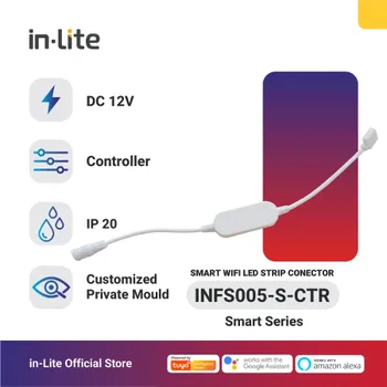 Aksesoris Listrik In-Lite Strip Connector / INFS005-S-CTR
