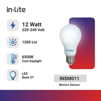 Lampu  Armatur In-Lite INSM011 / 12 Watt / Smart Bulb