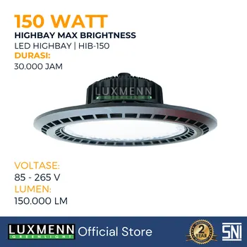Lampu  Armatur Luxmenn LUX-HIB150 / 150 Watt / Lampu Highbay