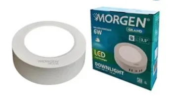 Lampu  Armatur Morgen Downlight LED Panel 6W Cool Daylight 6500K