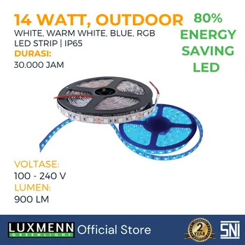 Lampu  Armatur Luxmenn LUX -IP65 / 14 Watt / LED Strip Outdor - Putih