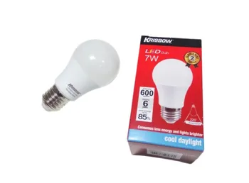 Lampu  Armatur Krisbow LED 7 Watt - Tipe Bohlam