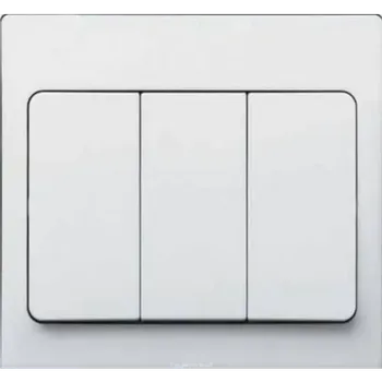 Outlet Listrik Legrand Saklar Triple + Frame 10 AX + 250 V