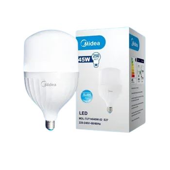 Lampu  Armatur Midea LED T-Bulb - 45 Watt. 6500k