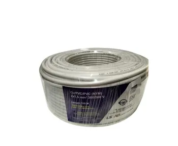Kabel Listrik LSAG NYM 2 x 1.5 MM2 - Putih