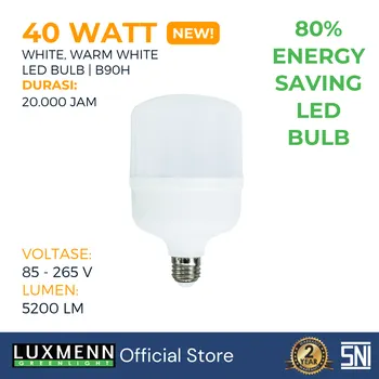 Lampu  Armatur Luxmenn LUX-B90H / 40 Watt / Fitting E27 - Tipe Bohlam