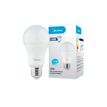 Lampu  Armatur Midea LED Bulb E27 - 3000k. 9 Watt
