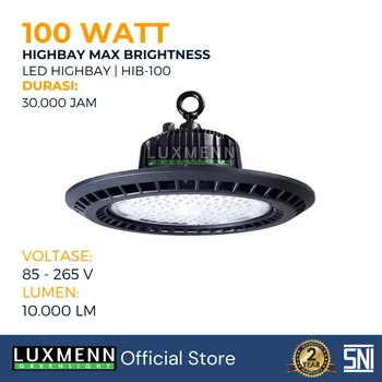 Lampu  Armatur Luxmenn LUX-HIB100 / 100 Watt / Lampu Highbay