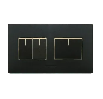 Outlet Listrik Panasonic Saklar WESJ 78049B + WESJ 5931B + WESJ 5941B