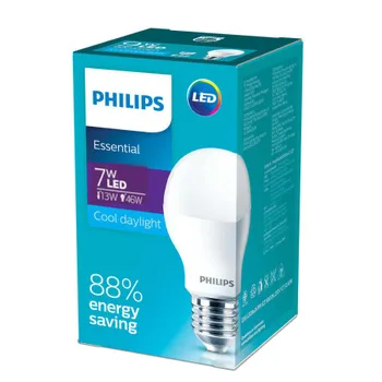 Lampu  Armatur Philips Essential 7 Watt - Cool Daylight