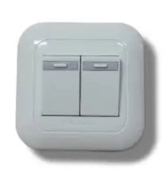 Outlet Listrik Panasonic Wide WEJ 5531 + WEJ 5531 + WEJ 78029