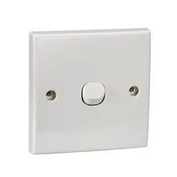 Aksesoris Listrik Schneider S-Classic E31-1-2AR-WE-G3 1 way switch 1 gang White 10AX + Outbow E238