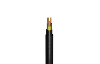 Kabel Listrik Supreme NYY 3 x 1.5mm - Hitam