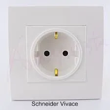 Aksesoris Listrik Schneider Stop Kontak Vivace KB 426-16S