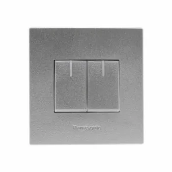 Outlet Listrik Panasonic Saklar Double Style E WESJ78029MWS + WESJ5931MWS x2