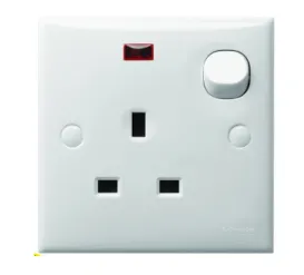 Outlet Listrik Schneider Stop kontak AC - E15NR_WE Classic