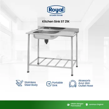 Bak Cuci Piring Royal Portable ST 21 K