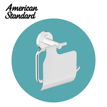 Tempat Tissue American Standard Concept Round Paper Holder with Cover