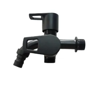 Keran Air Brachio Keran double hitam Black Series 1/2 inch