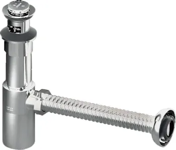 Aksesoris Dobidos Push Pop-up trap integral type(Wall) FL 248 - Stainless Steel