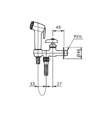 Jet Shower TOTO TB19CSMCR (Chrome)