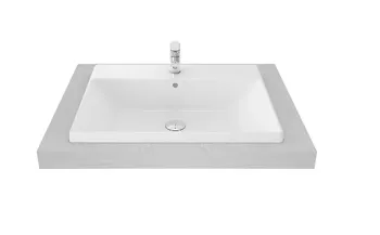 Wastafel TOTO LW639CJ Komplit Set (TX108LJ + THX1A-5N + TX277SV1 (x2) + TX809LV5)