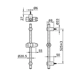 Aksesoris TOTO TX721MEB