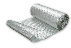 Peredam NB Alumunium Foil Bubble tebal 4mm uk. 1.2 x 25m