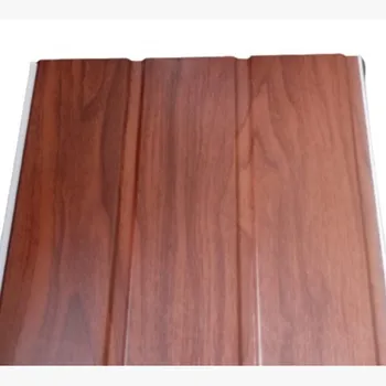 Plafon PVC Shunda Plafon PL 3077-1 ( Spesial Brazilian Walnut Wood ) - Panjang 6m