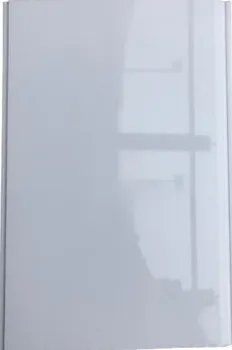 Plafon PVC Shunda Plafon PL 08.003 ( Pure White Glossy ) - Panjang 3m