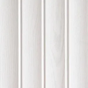 Plafon PVC Shunda Plafon 4HM-F25915 White Wood Graincouncave - Panjang 6m