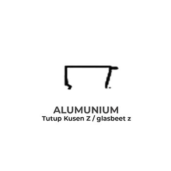 Profil Alumunium Alexindo Glass Bite 4 4409
