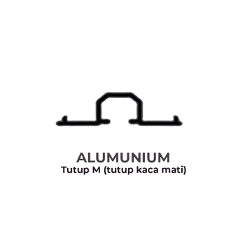 Profil Alumunium Alexindo Tutup M 4 4407