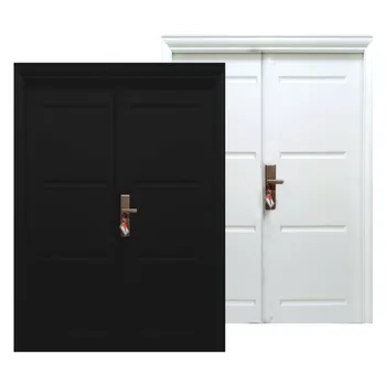 Pintu Besi/Baja Decha Door Elegant 150.03 - Double Door - Putih