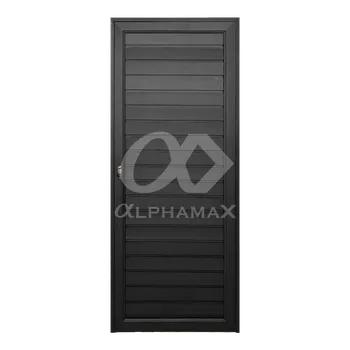 Pintu Alumunium Alphamax Austin 70 - Slot - Sand Black Metallic