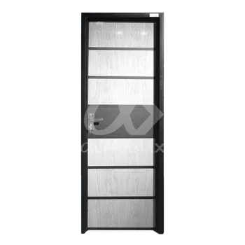 Pintu Alumunium Alphamax Boston G - Sand Black Metallic