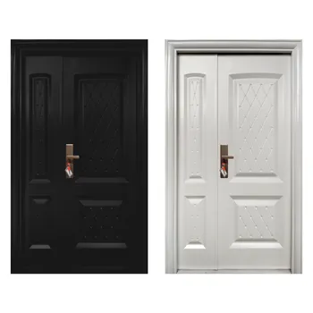 Pintu Besi/Baja Decha Door Elegant 120.04 - Mother  Son - Putih