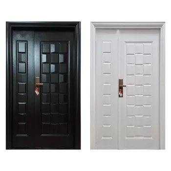 Pintu Besi/Baja Decha Door Elegant 120.01 - Mother  Son - Putih