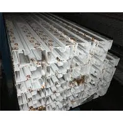 Profil Alumunium Alexindo Kusen Pintu Open M Sekrup 60429 - Urat Kayu Ebony